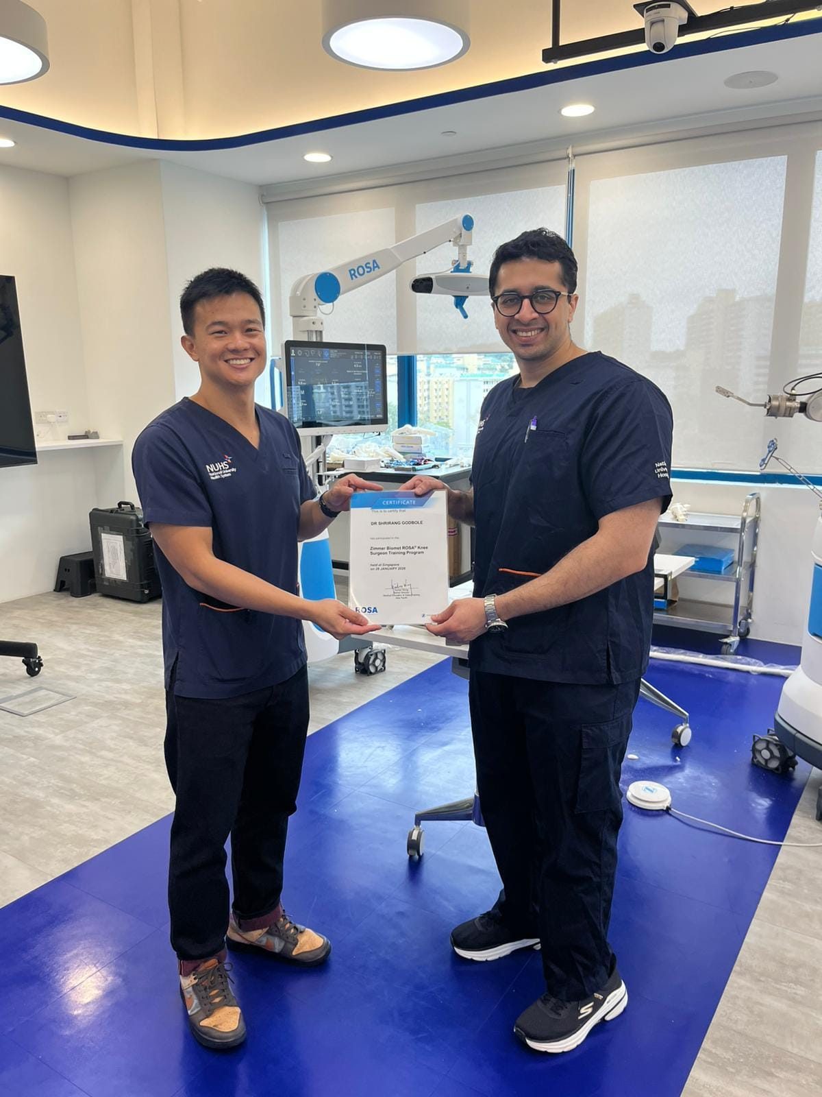 Dr. Godbole's ROSA Optimize certification